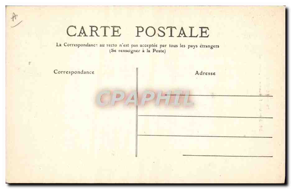 CPA Folklore Pyrenees Une fileuse d'aujourd'hui — Verso
