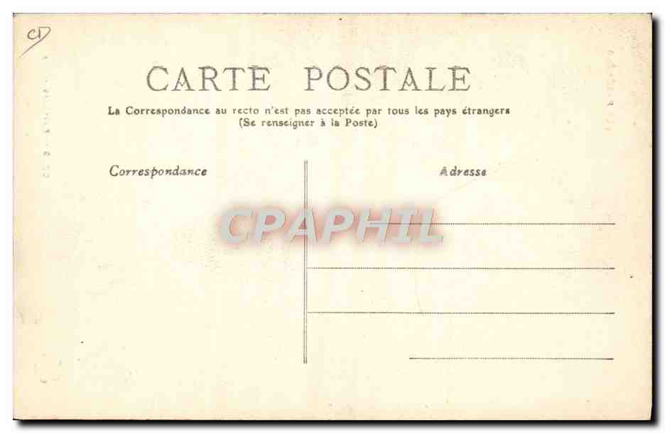 Porteuse d'eau — Les Pyrénées — 2029 — éditeur M. B. (logo croix) — n° de série 2029 — Verso
