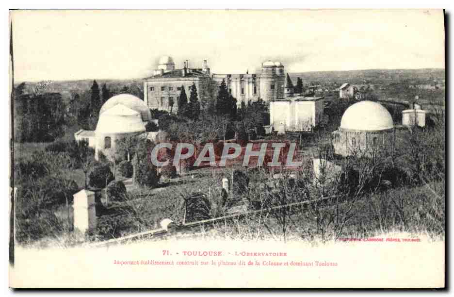 CPA Astronomie Toulouse L'Observatoire