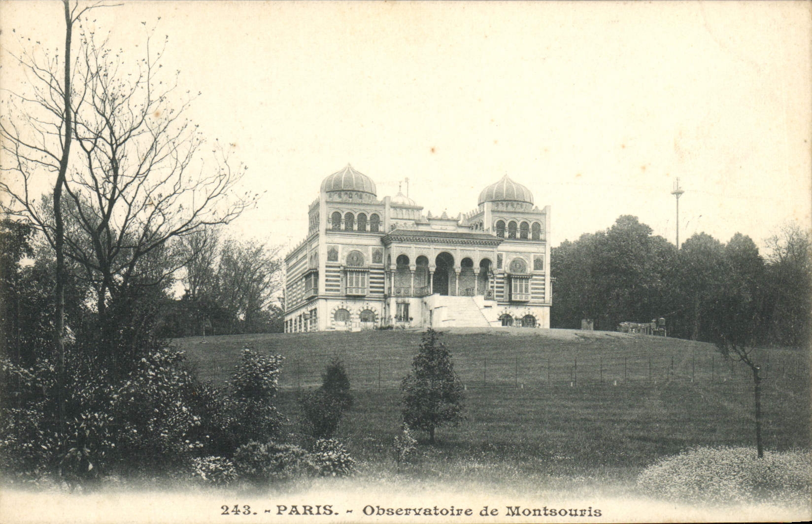 CPA Astronomie Paris Observatoire de Montsouris