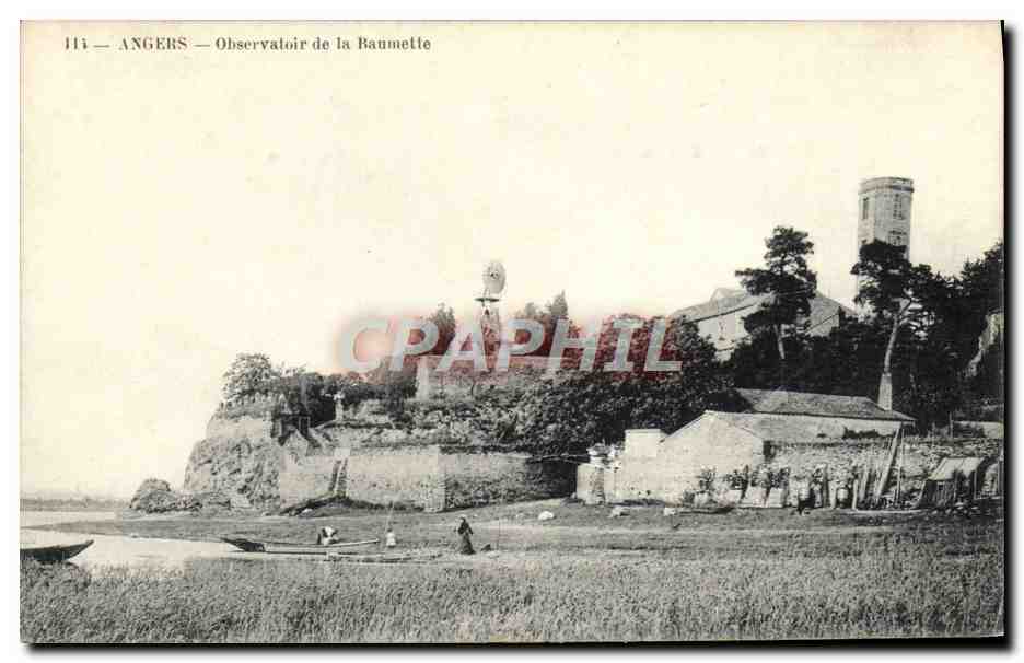 CPA Astronomie Angers Observatoire de la Baumette 