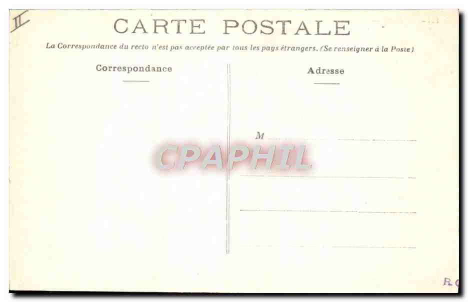CPA Astronomie Angers Observatoire de la Baumette  — Rückseite