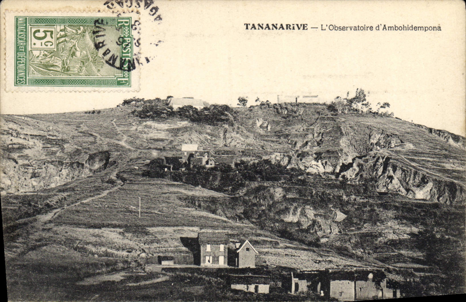 TANANARIVE — L'Observatoire d'Ambohidempona — éditeur : Collection Anguetti et Darreux, Bordeaux