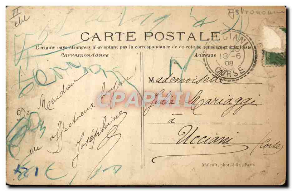 CPA Astronomie Meudon L'Observatoire — Rückseite