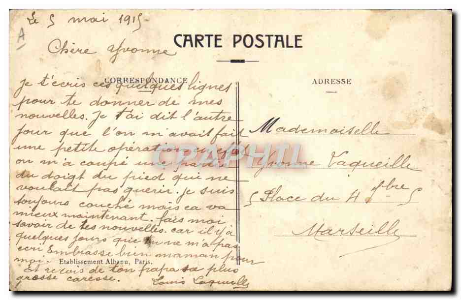CPA Astronomie Auvergne L'Observatoire Puy de Dome — Rückseite