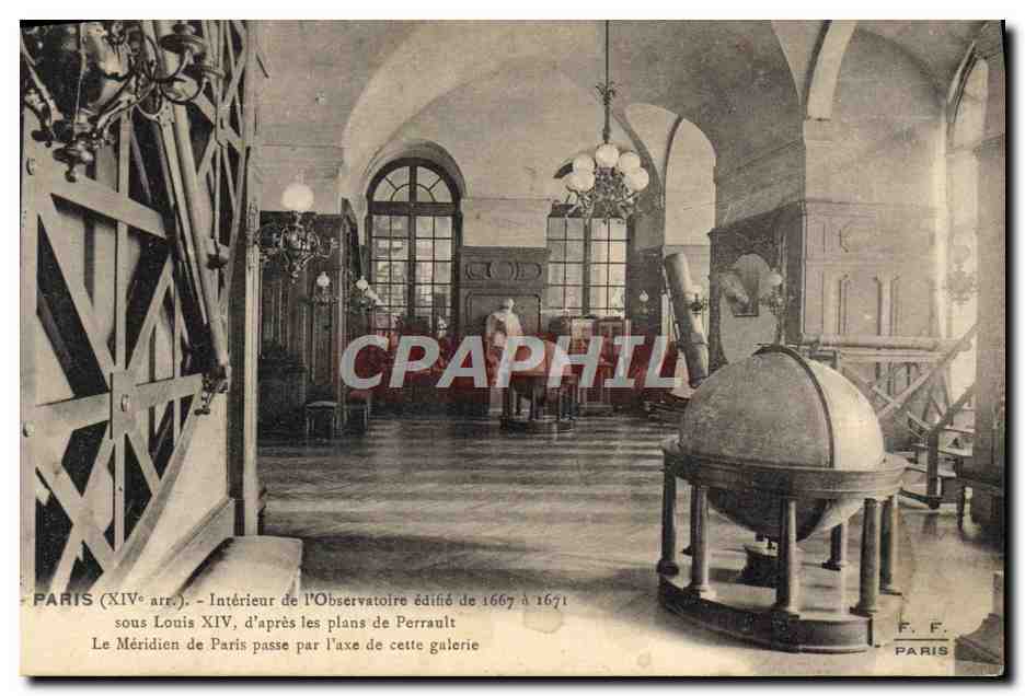 CPA Astronomie Paris Interieur de l'Observatoire 