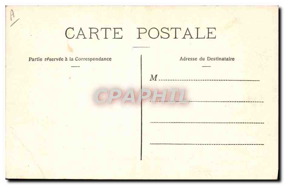 CPA Astronomie Observatoire du Mont Blanc Janssen — Rückseite