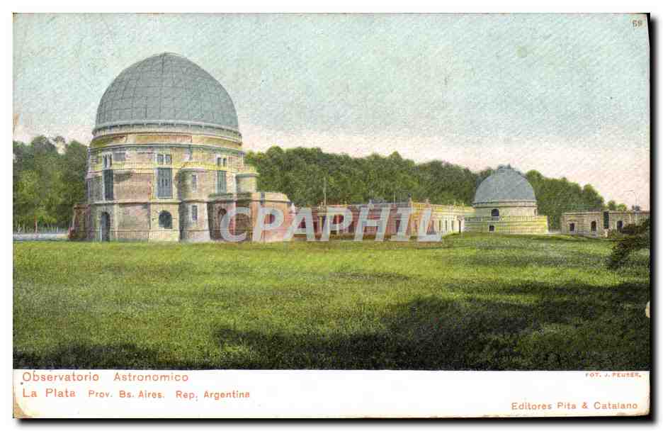 CPA Astronomie Observatoire Observatorio astronomico La Plata Argentine Argentina