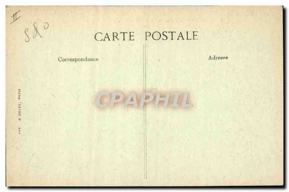 CPA Astronomie Meudon L'Observatoire Vue de la grande facade  — Rückseite