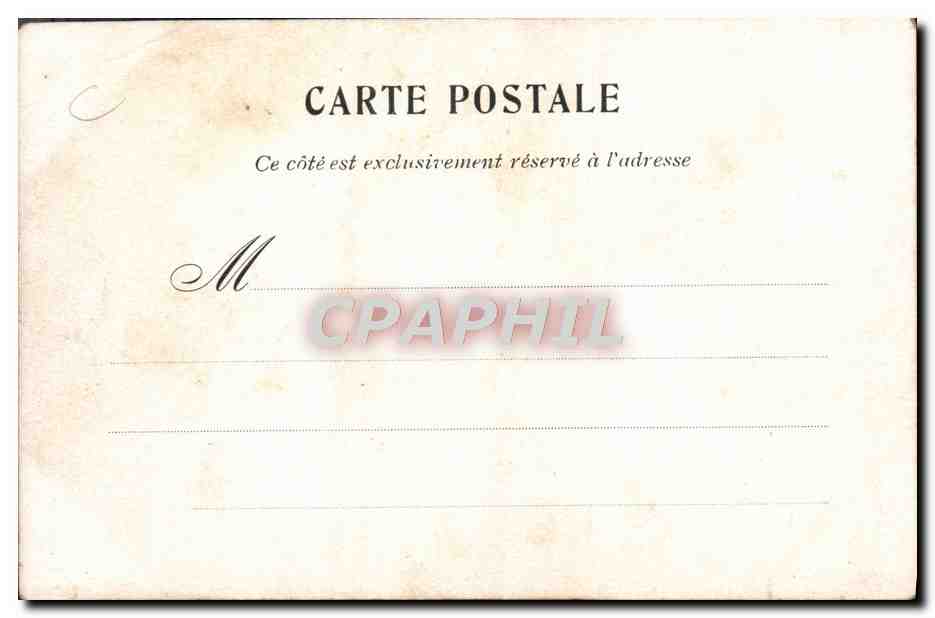 CPA Politique Satirique Clemenceau Ministeres — Rückseite