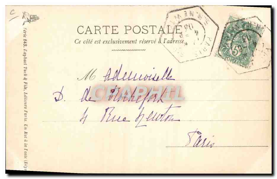 CPA Politique Satirique La famille Humbert Emile Tete de turc Turquie Turkey — Rückseite