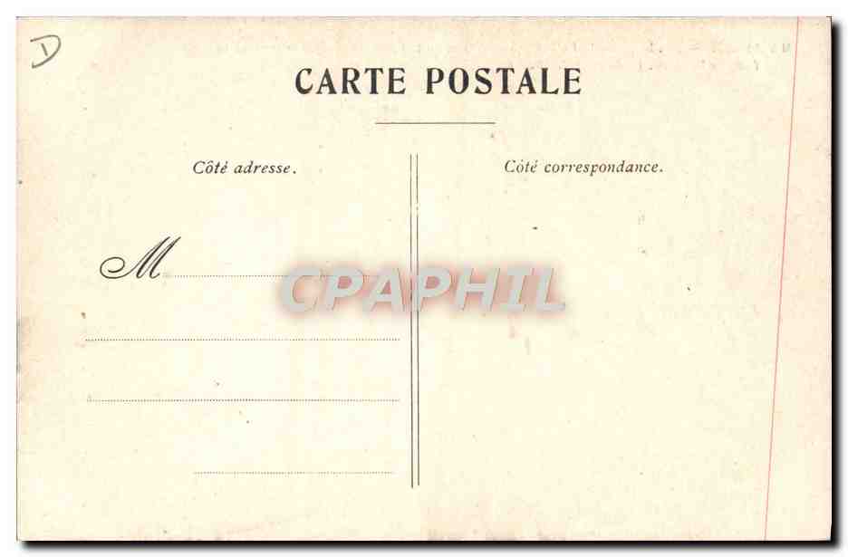 CPA Politique Satirique Marianne Automobile Ane Mule Jaluzot  — Rückseite