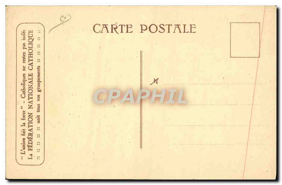 CPA Politique Satirique Mr Herriot mange du cure Chautemps moine Albert Jesuite pain cher — Rückseite
