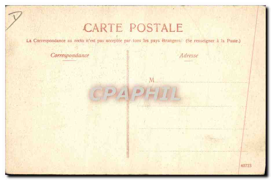 CPA Politique Satirique Chanot — Rückseite