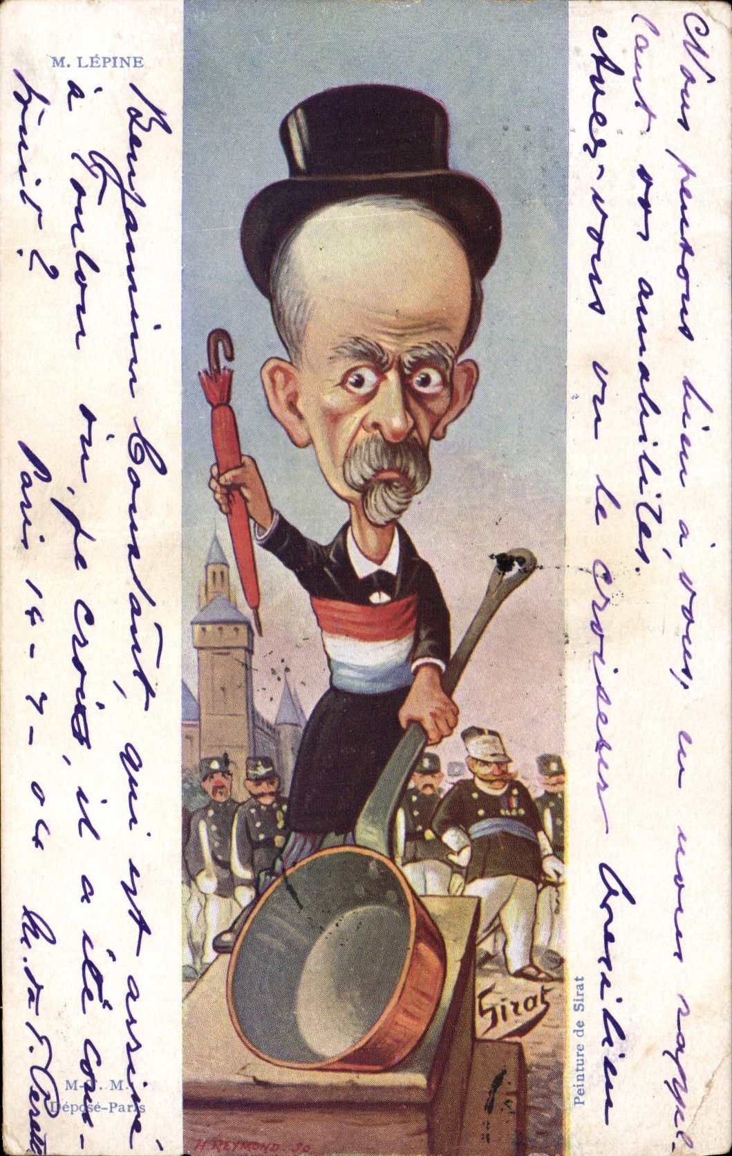 Caricature de Bonaldant — Paris, 1904 — H. Reynond, 50