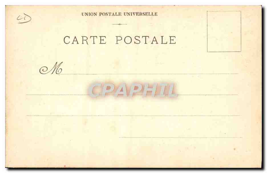 CPA Politique Satirique Le preil jaune Cauchemar europeen Empire Celeste Chine China  — Rückseite