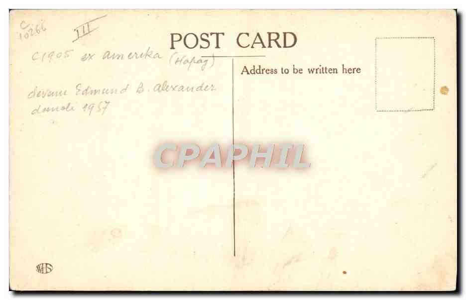 CPA Bateau Paquebot SS America United States Lines — Verso