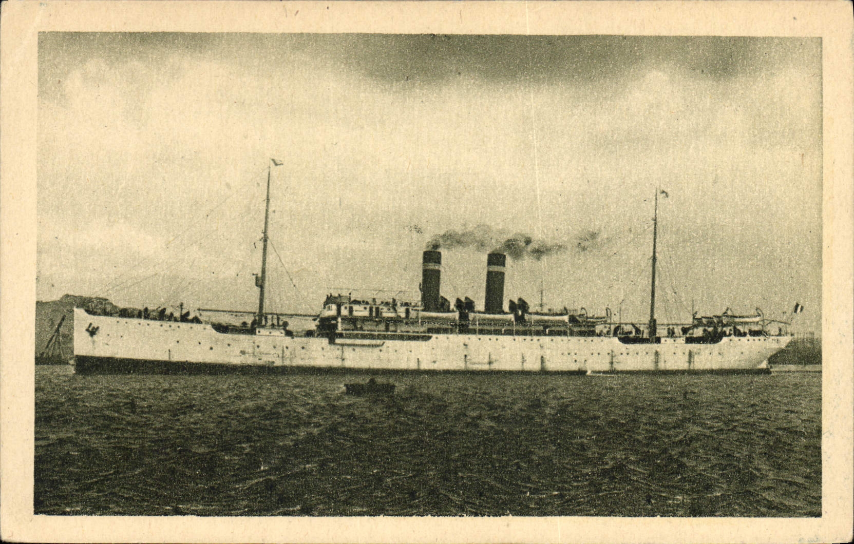 S.S. « BRITANNIA » — navire de la French Mediterranean Line — Fabre & Cie