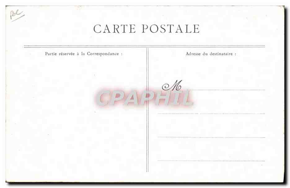Navire ospedaliero "Aquitaine" — Société Générale de Transports Maritimes à Vapeur, Marsiglia — Verso
