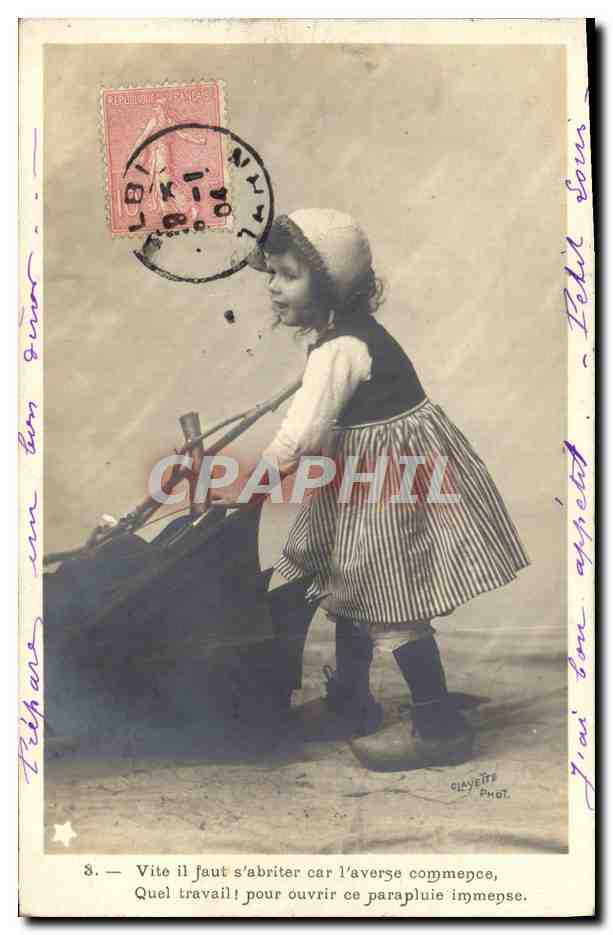 CPA Fantaisie Enfant