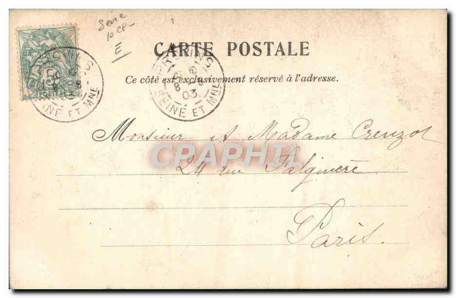 Due donne in costume da scena — Allons nous réconcilier... — Editore non identificato, n° 10 — Verso