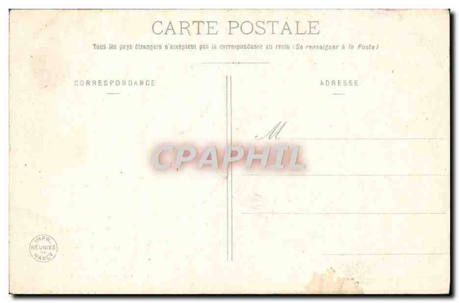 Cythère — Amour — Édition Bergeret — Verso