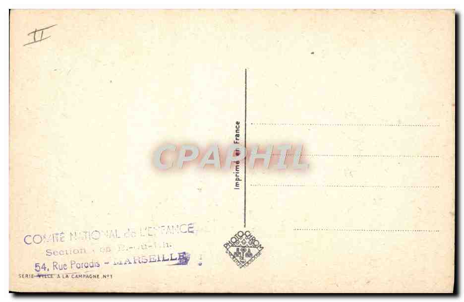 CPA Fantaisie Illustrateur Rob Vel Enfants 7 Canards Canard — Rückseite