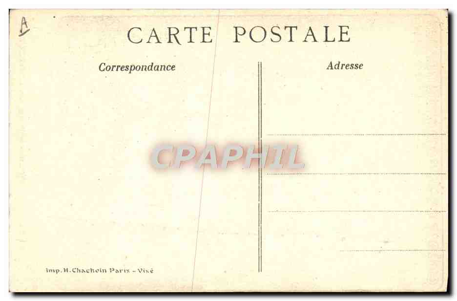 CPA Militaria Credit Commercial de France Emprunt de la Defense Nationale 1918 — Rückseite