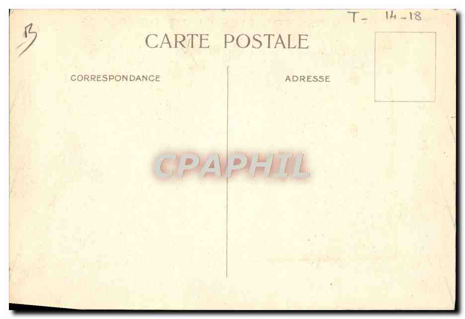 CPA Militaria Union des societes de Tir de France Les poilus au front  — Rückseite