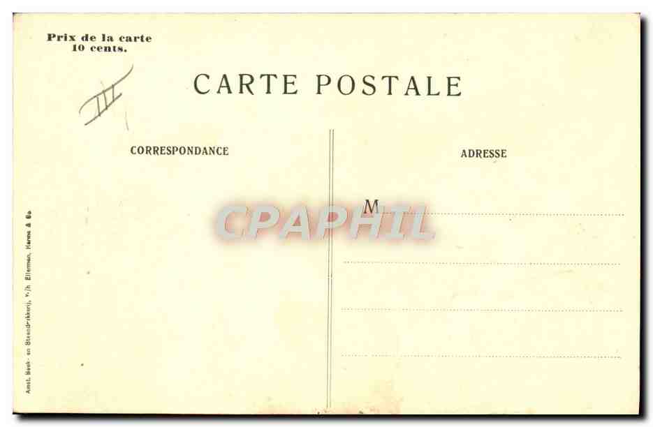 CPA Militaria Aveugle francais victimes de la guerre — Rückseite