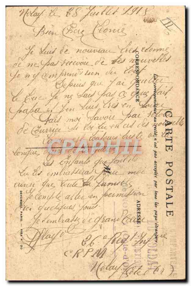 CPA Militaria Bons de Souscription Nationale  — Rückseite