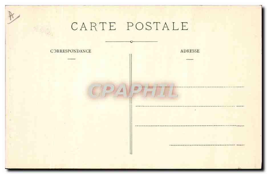 CPA Folklore Pyrenees Montagnarde filant  — Verso