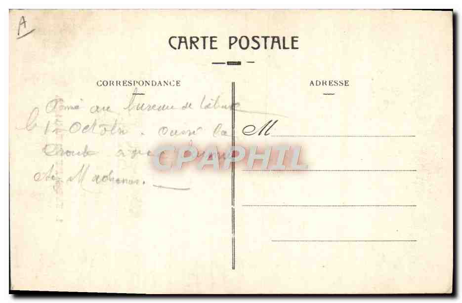 CPA Folklore Type de Catalane  — Verso