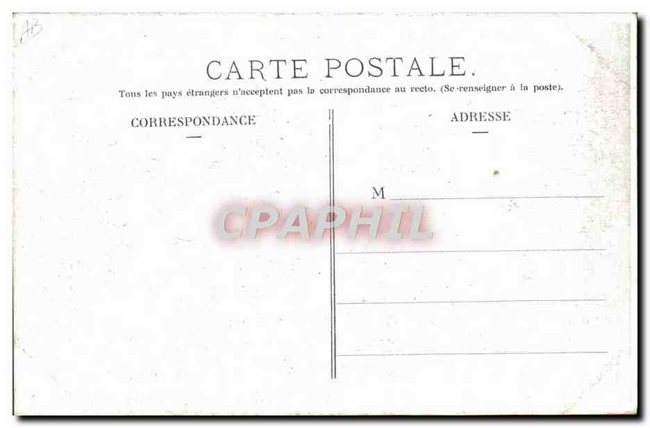 CPA Politique Satirique La Mattchiche internationale Alphonse XIII — Rückseite