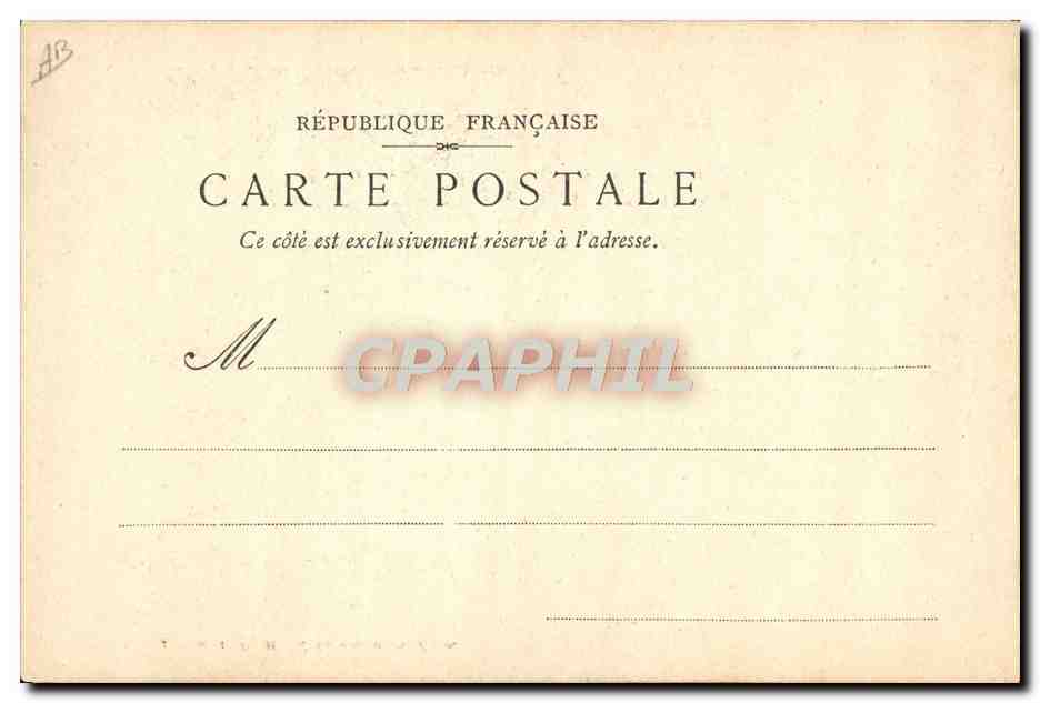 La plus grande escroquerie du siècle — caricature politique — F. Humbert, Paris — Rückseite