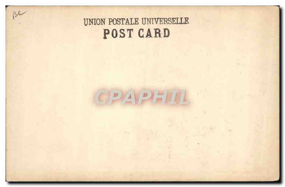 Scène de récompense — illustration — Union Postale Universelle — Rückseite