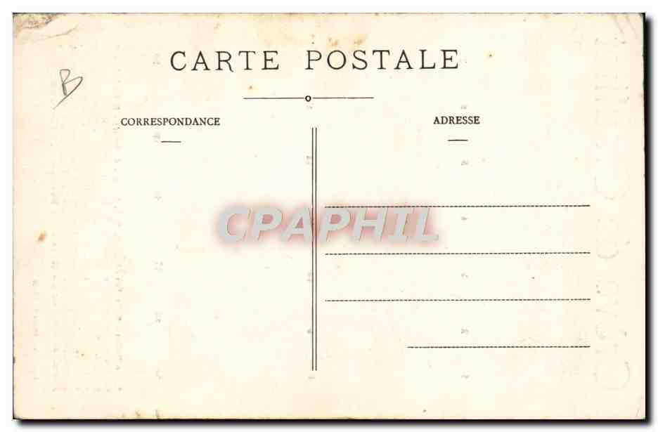 CPA Politique Satirique Greve de Graulhet  — Rückseite