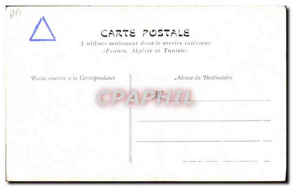 CPA Politique Satirique Christ Militaria — Rückseite