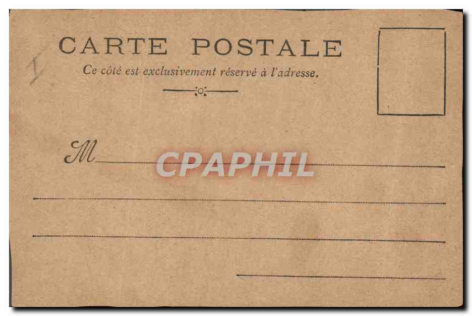CPA Politique Satirique Gardes du corps Artillerie  — Rückseite