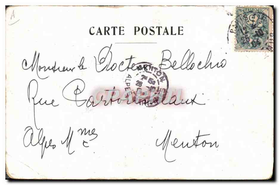 CPA Politique Satirique l'invitation a la valse Alphonse XIII Loubet Nicolas II Russie Russia — Verso