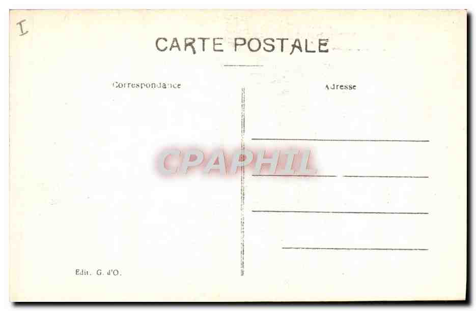 CPA Astronomie Sommet du Puy de Dome L'Observatoire — Rückseite