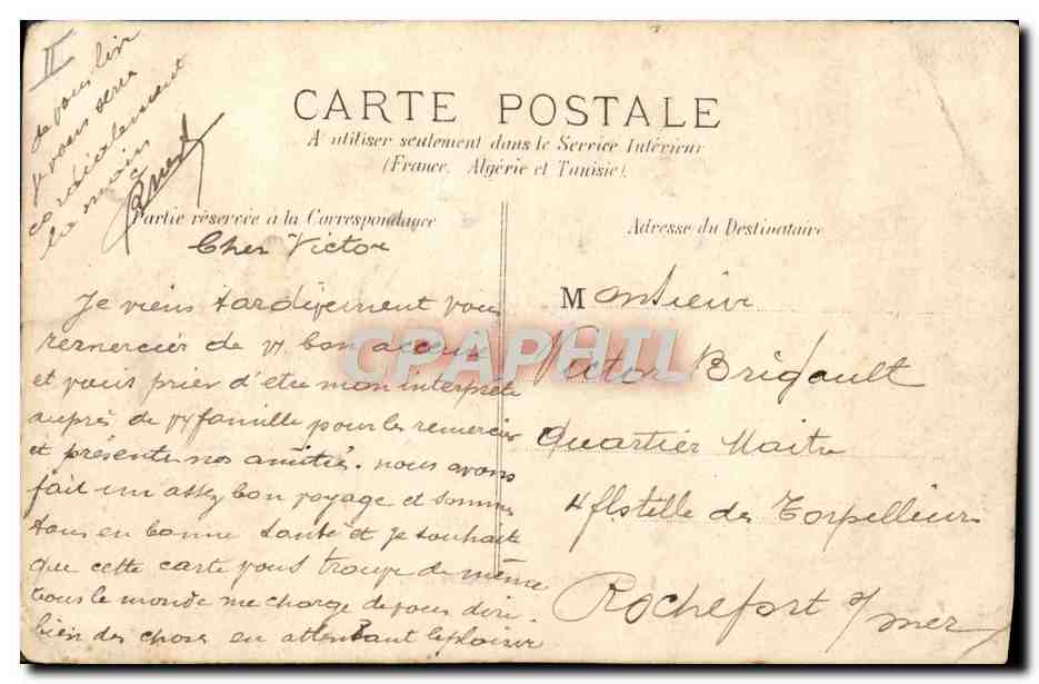 CPA Astronomie Meudon L'Observatoire — Rückseite