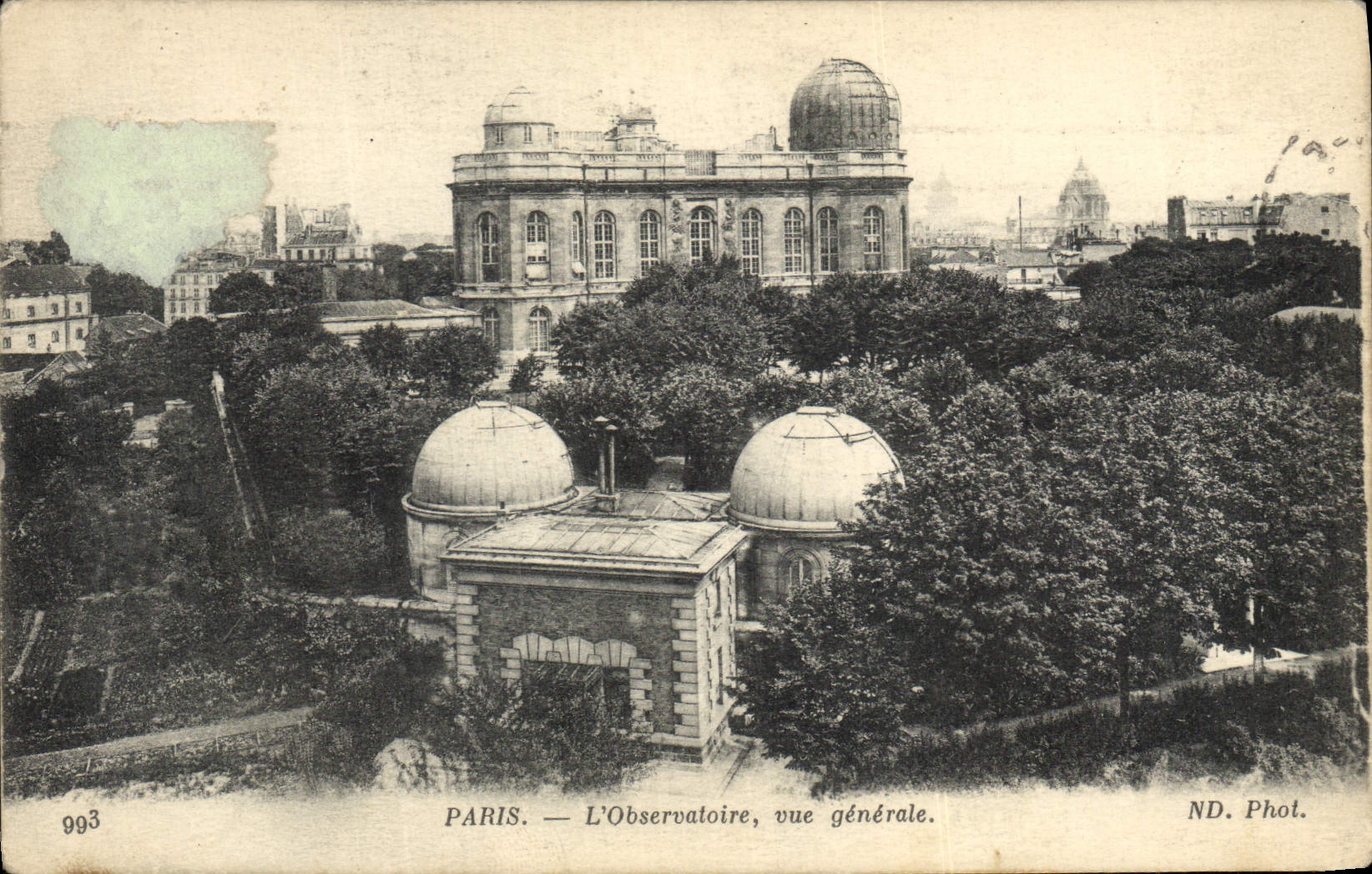 CPA Astronomie Paris L'Observatoire Vue generale 