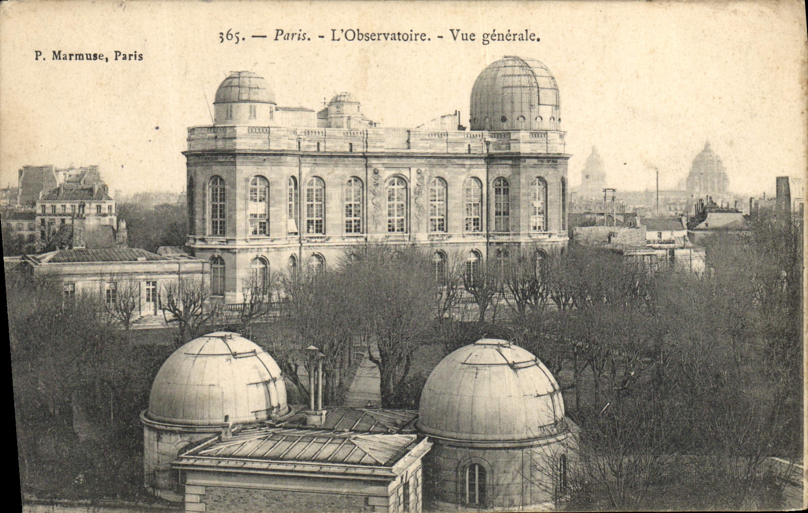 CPA Astronomie Paris L'Observatoire Vue generale 