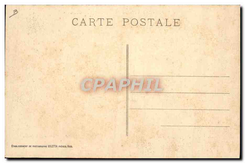 Observatoire de Nice - Mont-Gros — Éditeur Giletta, phot. Nice, n° 102 — Rückseite