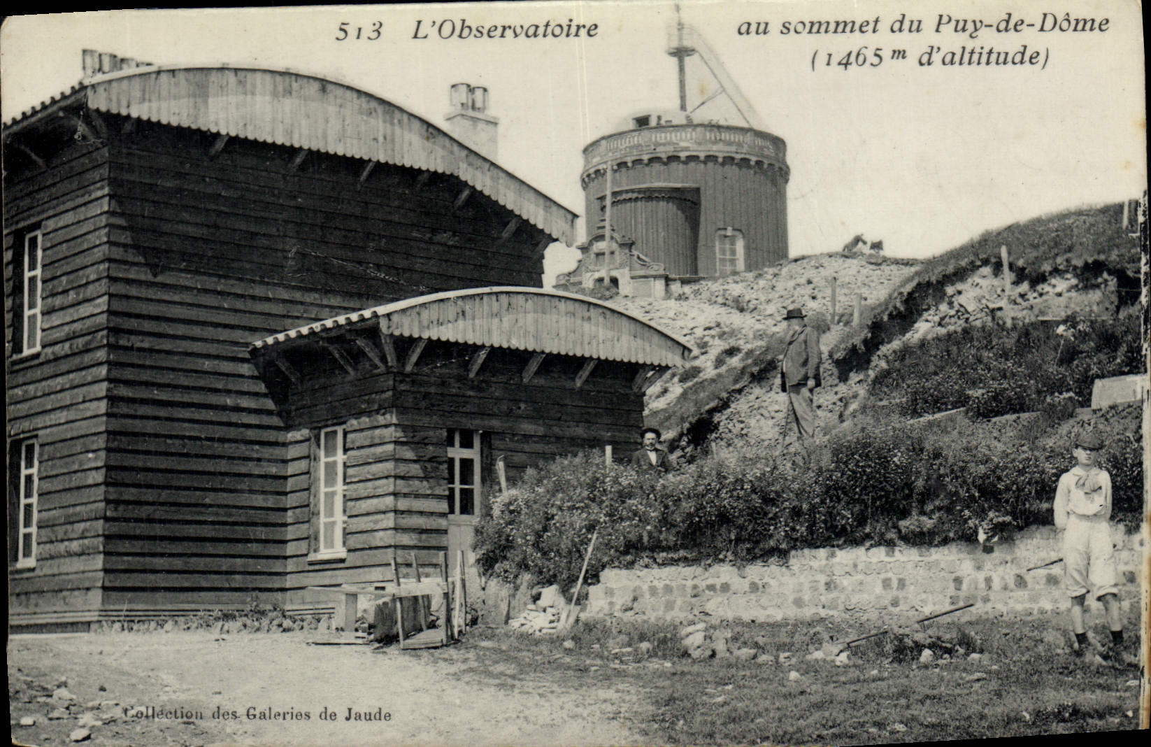 CPA Astronomie L'Observatoire au sommet du Puy de Dome 
