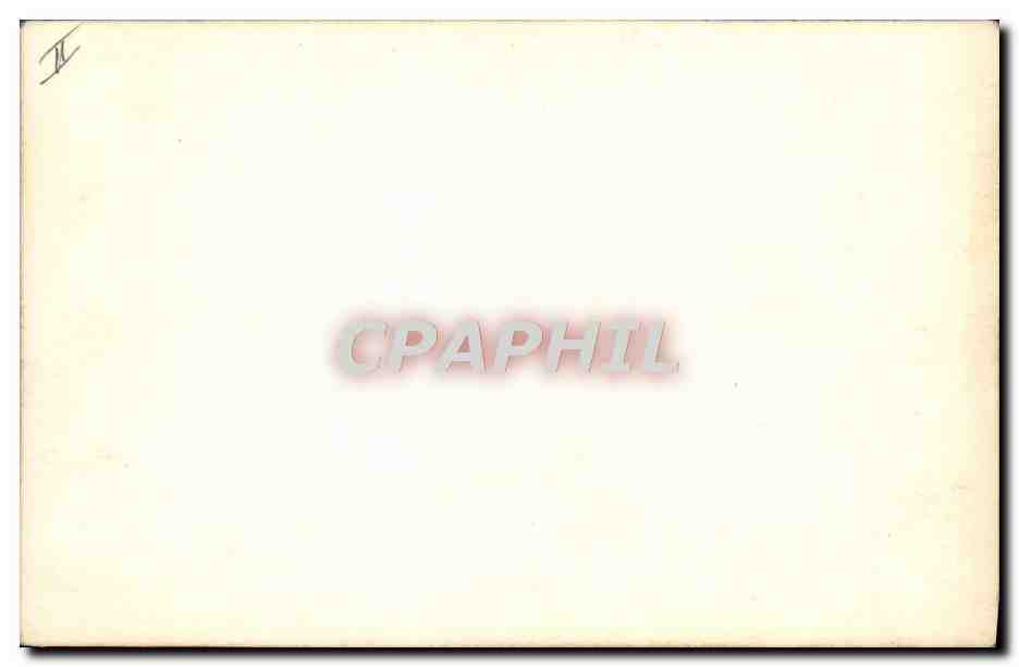 CARTE PHOTO Football  — Rückseite