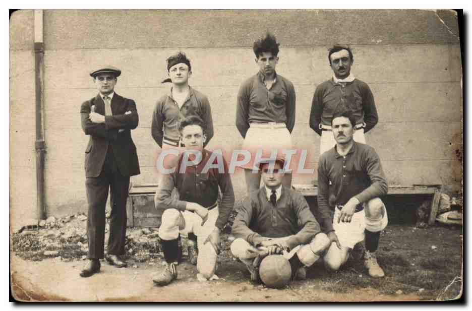 CARTE PHOTO Football 