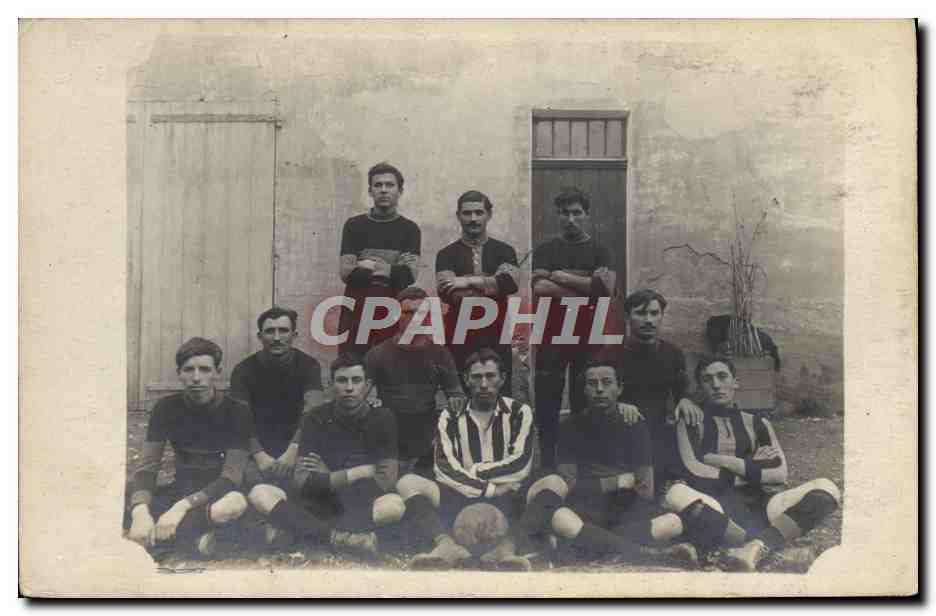 CARTE PHOTO Football 