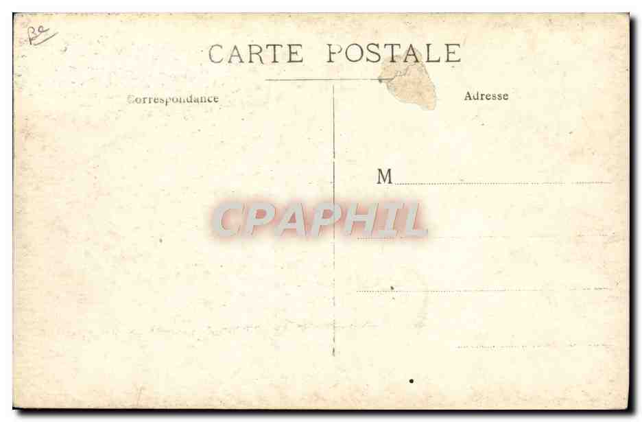 CARTE PHOTO Football  — Rückseite